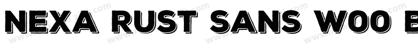 Nexa Rust Sans W00 Blac字体转换